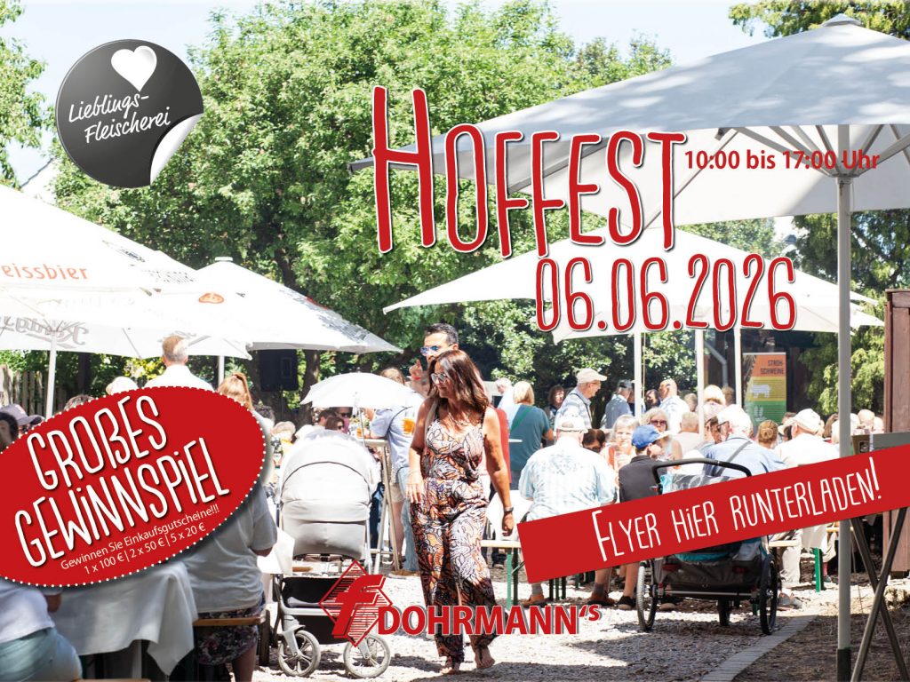 Dohrmanns Fleischerei Bremen Wochenangebote / Hoffest 2026