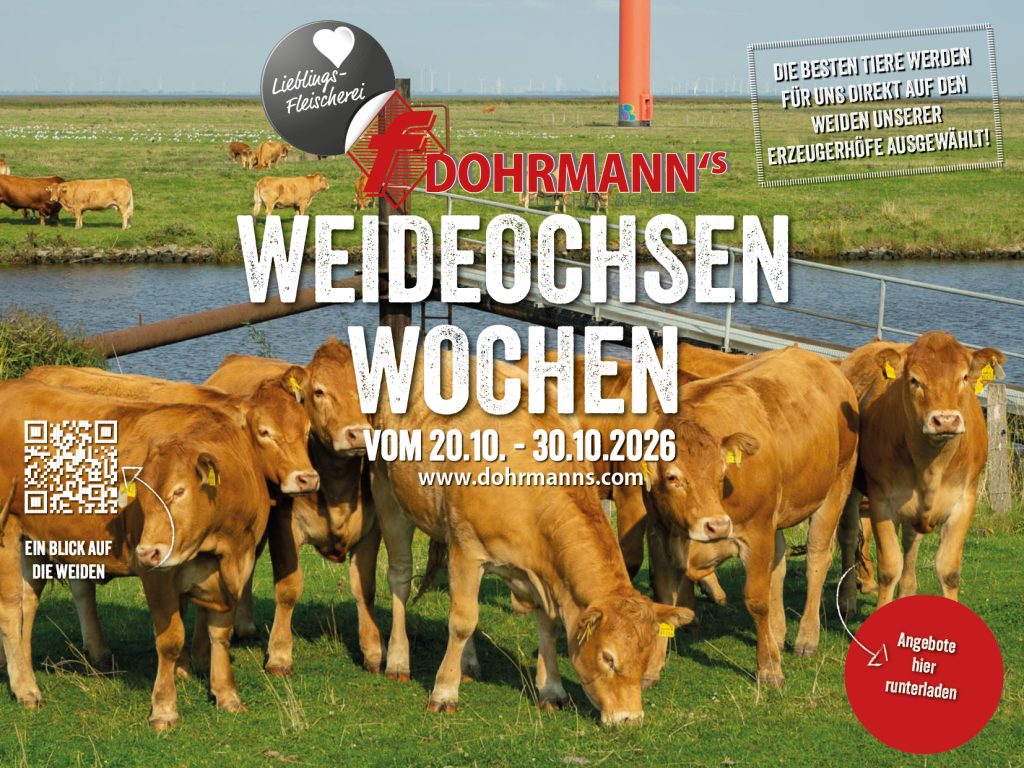 Dohrmanns Fleischerei Bremen Wochenangebote Ochsenwochen